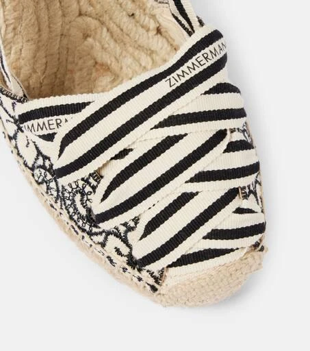 Zimmermann Sol 95 wedge espadrilles 6