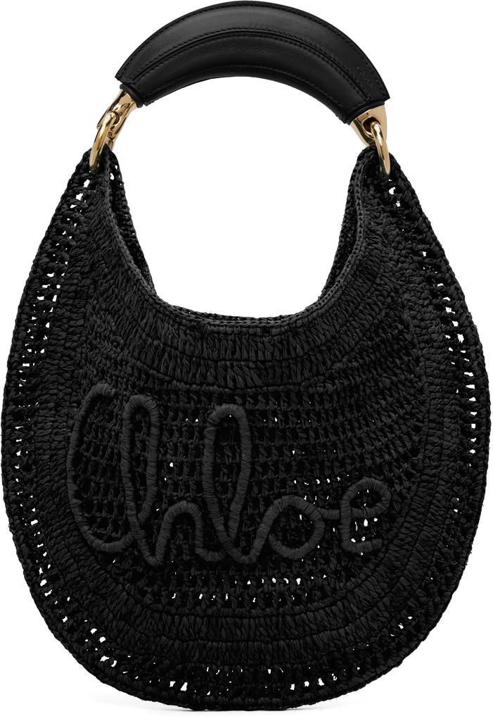 【Chloe】SUMMER BANANA HOBO BAG◆CH25US910P19 Chloé Summer Banana Hobo Bag In Raffia | Chloé US