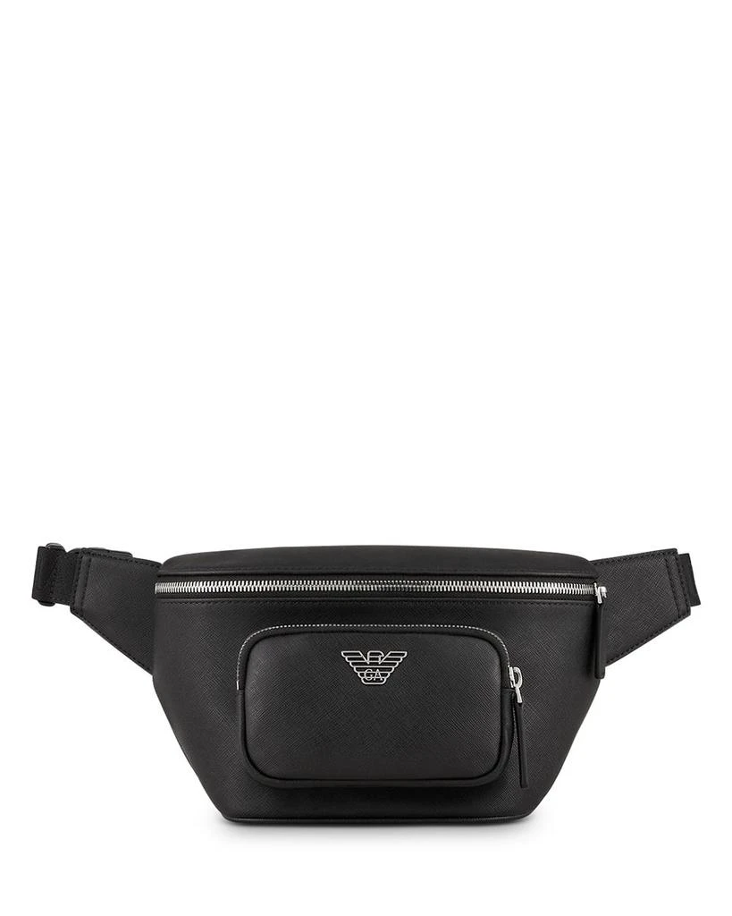 Emporio Armani Eagle Plated Belt Bag 1