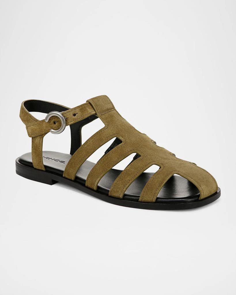 Vince Melina Suede Fisherman Sandals 2