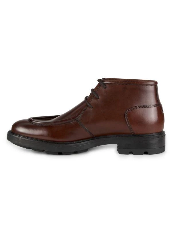 Saks Fifth Avenue Sean Leather Chukka Boots 4
