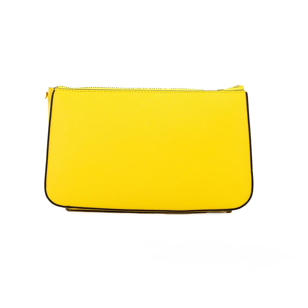 Michael Kors Michael Kors Jet Set Daffodil Vegan Crossbody Tech Attachment Bag Women's Purse