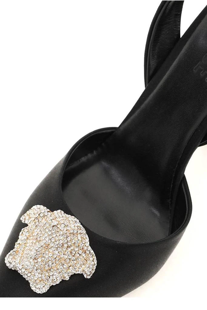 Versace Versace La Medusa Pointed Toe Pumps 4