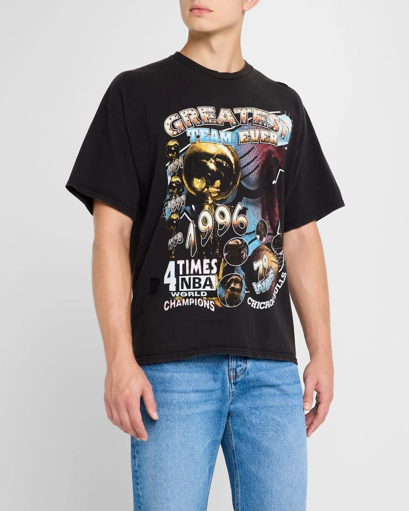 DOMREBEL Men's Chicago Bulls Graphic T-Shirt 4