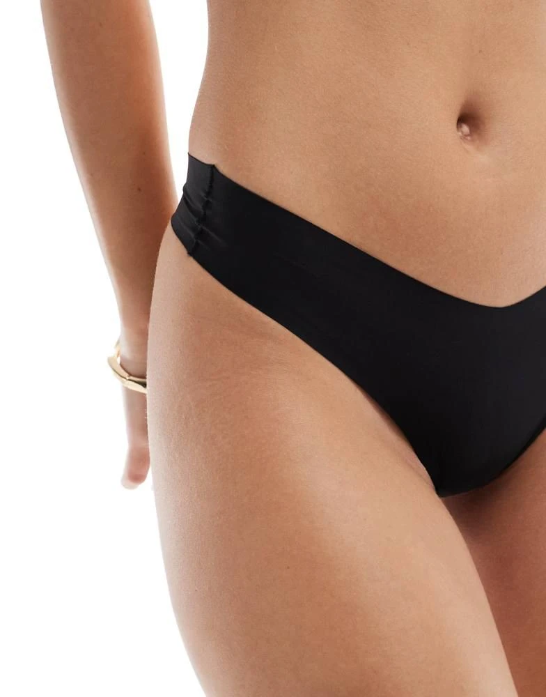 Cotton:On Cotton On invisible G-string brief in black 3