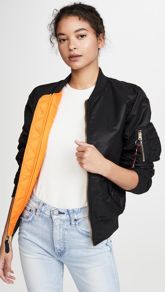 Alpha Industries MA-1 Reversible Bomber Jacket - Jackets Alpha Industries MA-1 Reversible Bomber Jacket - Jackets