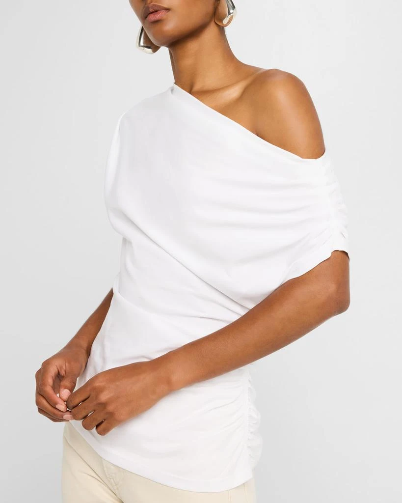 A.L.C. Alice Draped One-Shoulder Tee 5
