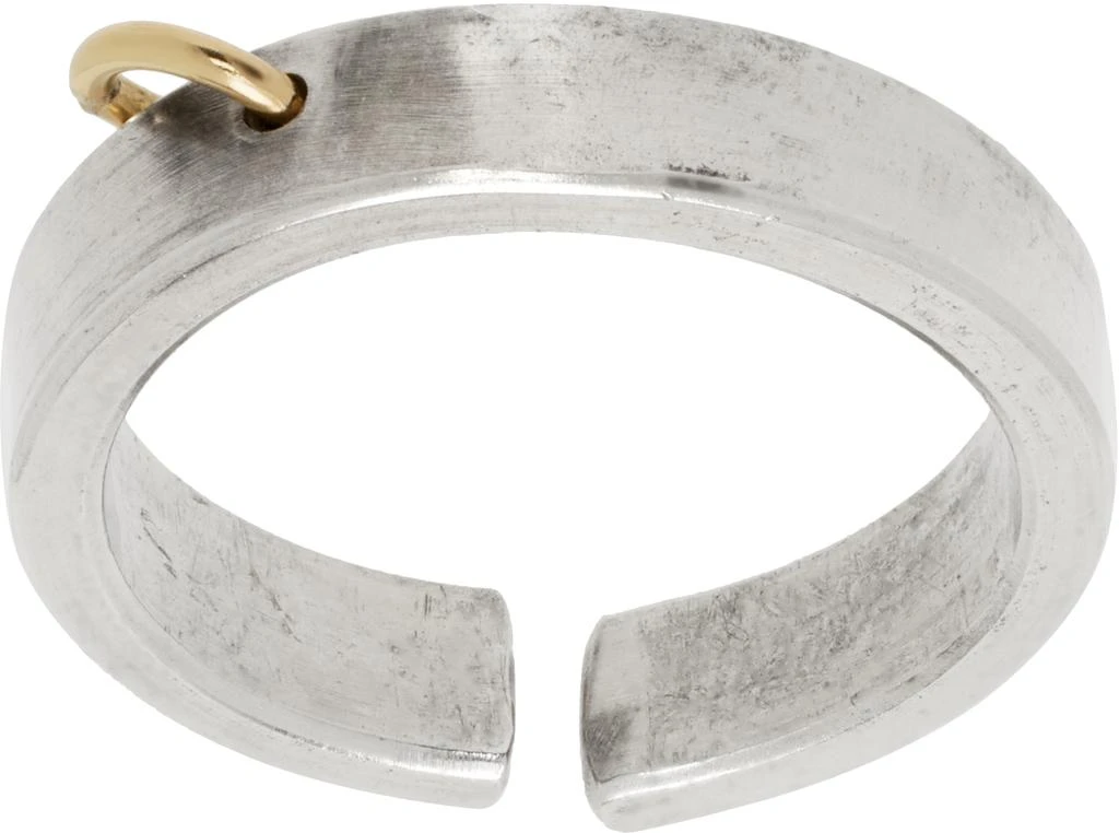 Title of Work Silver & Gold Mixed Metal Ring 1