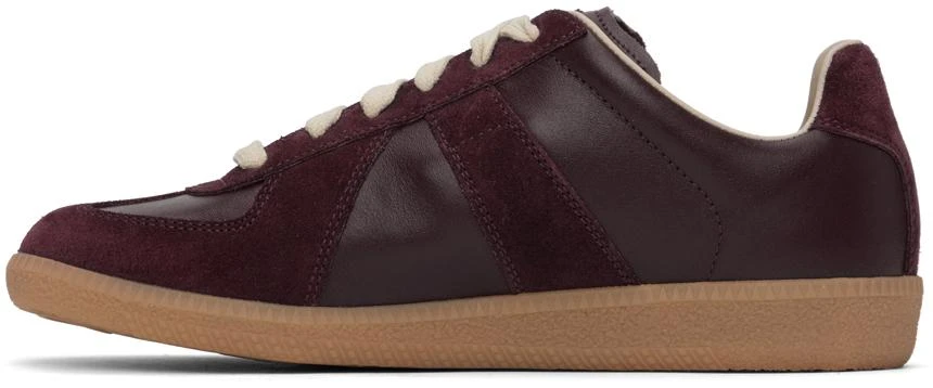 Maison Margiela Burgundy Replica Sneakers 3