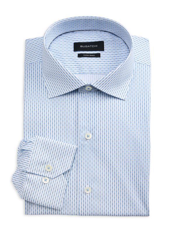 BUGATCHI Comfort Stretch Cotton-Blend Shirt