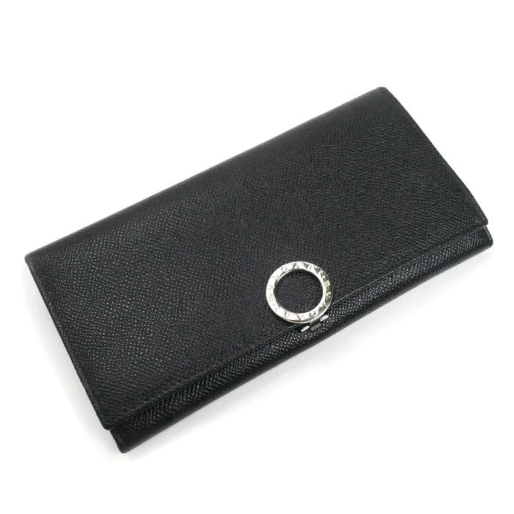 BVLGARI Leather Long Wallet (Bi-Fold) (Pre-Owned) 1