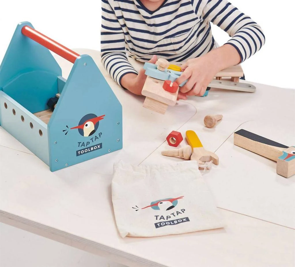 Tender Leaf Toys Tender Leaf Toys - Tap Tap Tool Box Toy 6