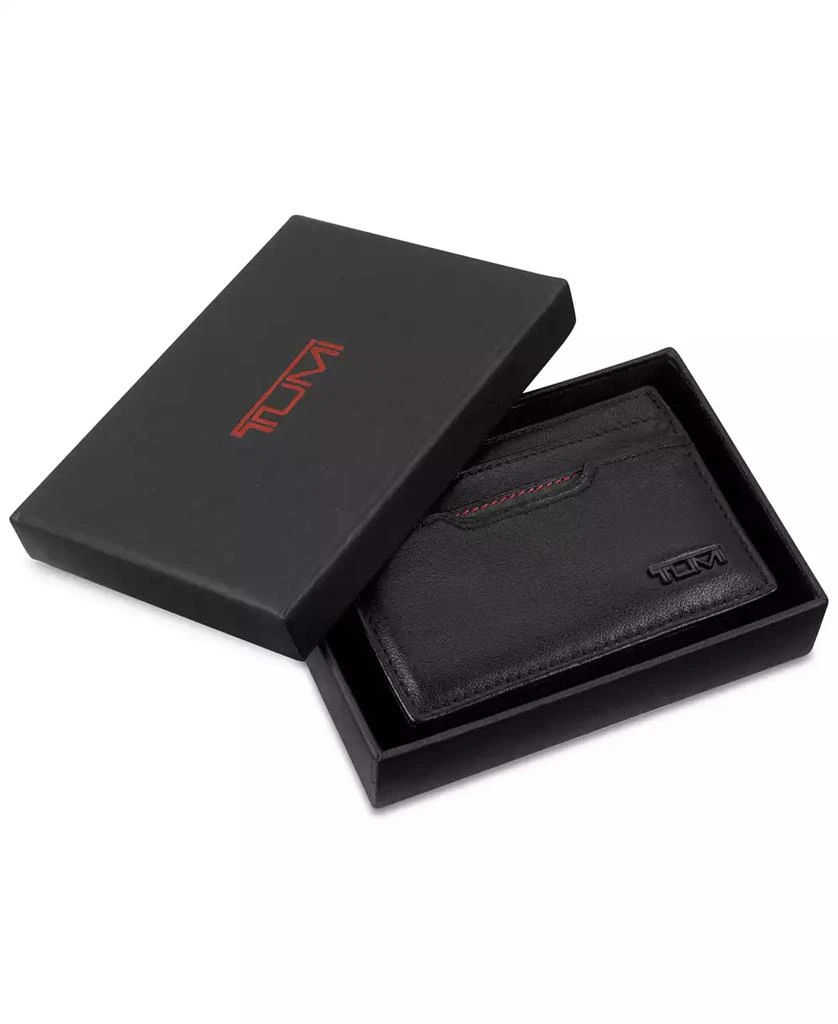Tumi Men
s Leather Money Clip Card Case