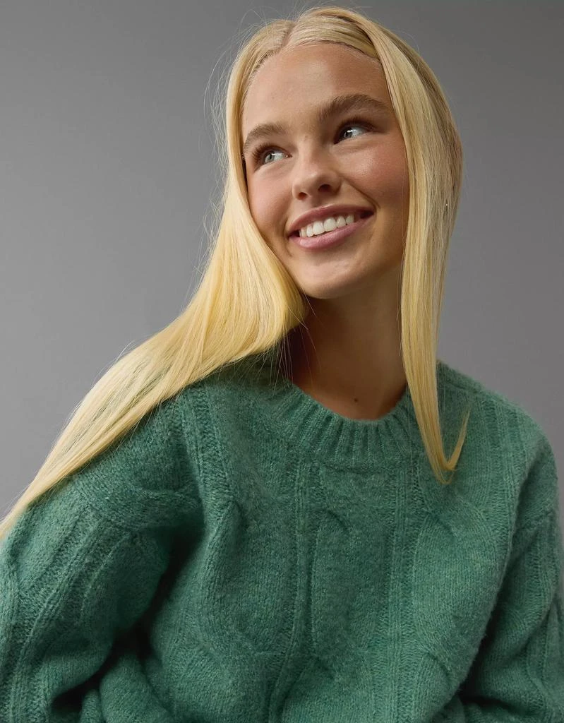 AE AE Whoa So Soft Cable Knit Sweater 7