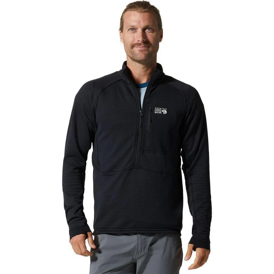 Mountain Hardwear Polartec Power Grid Half-Zip Jacket - Men's 1