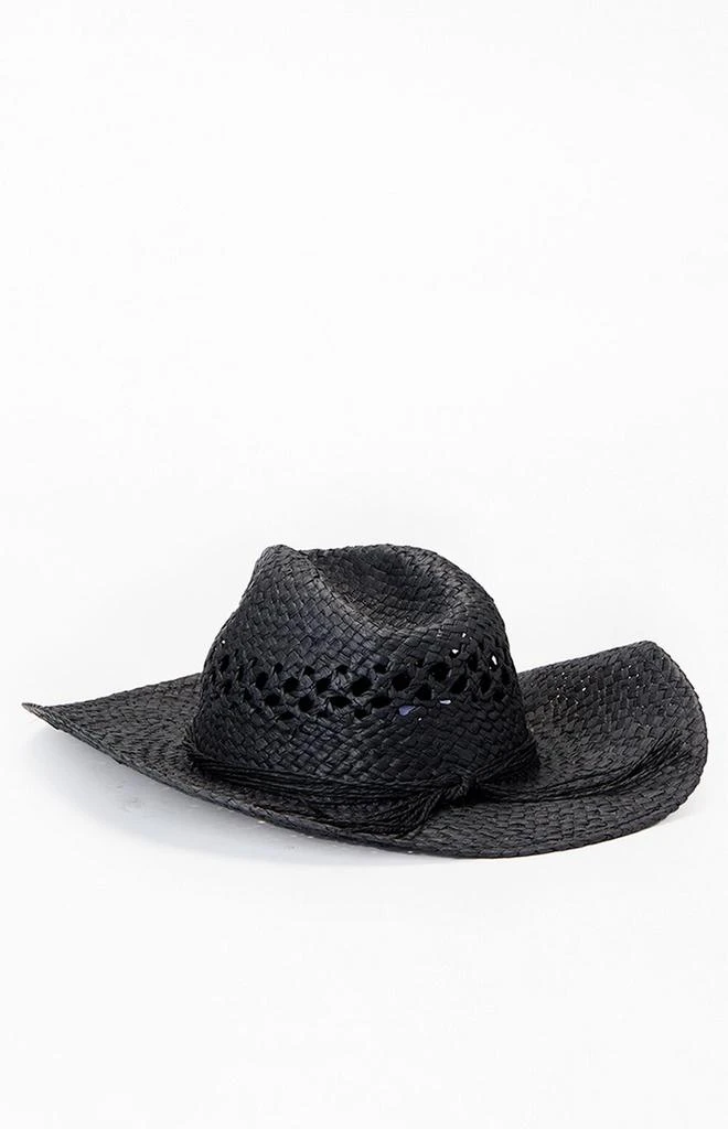 PacSun Straw Heart Cowboy Hat 3