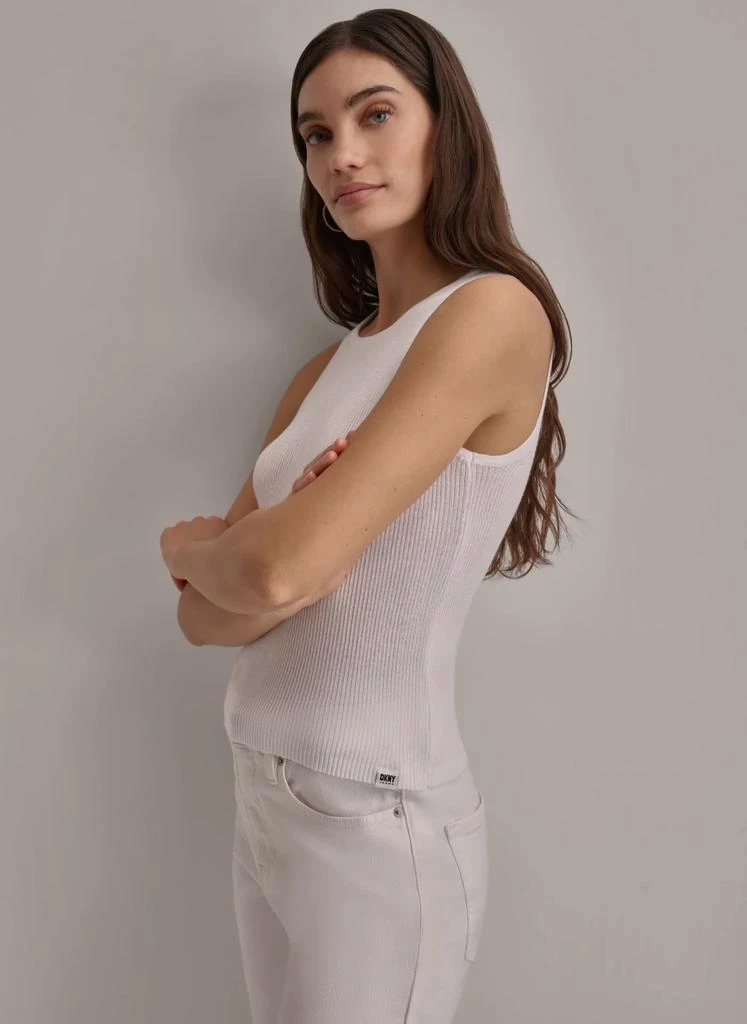 DKNY CREW NECK RIB TANK 4