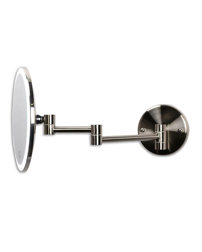 Ilios Lighting Magnified Rechargeable Wall Mirror 1
