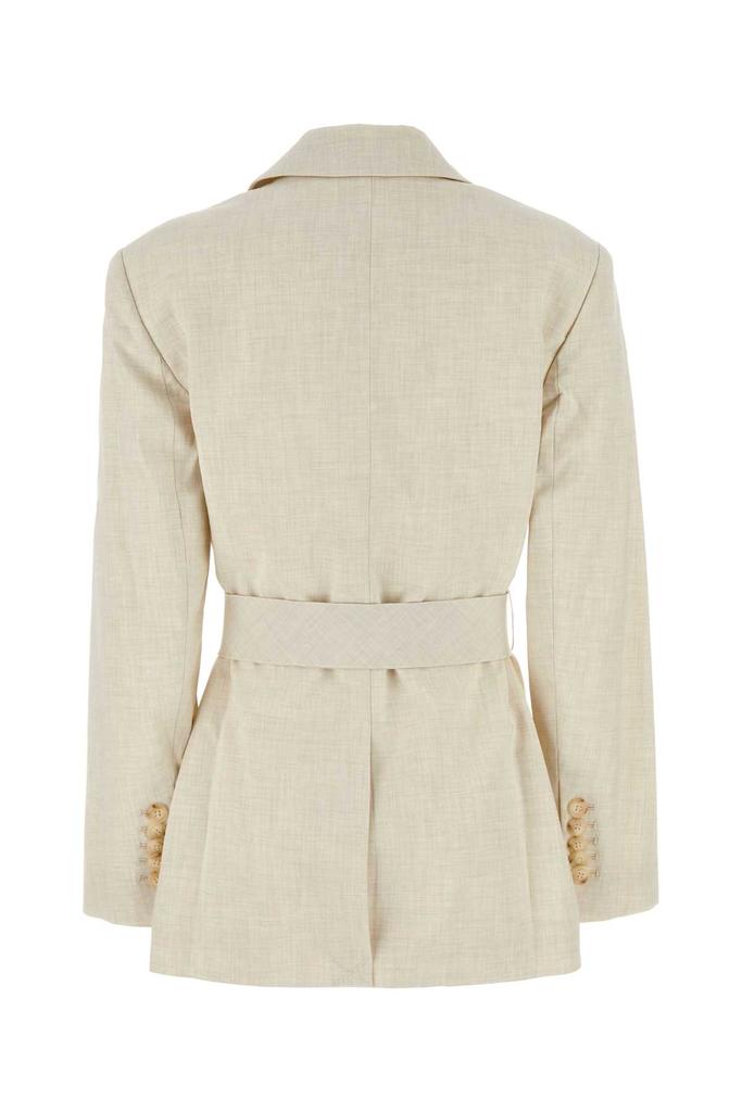 CAMILLA AND MARC Sand Stretch Polyester Blend Floris Blazer