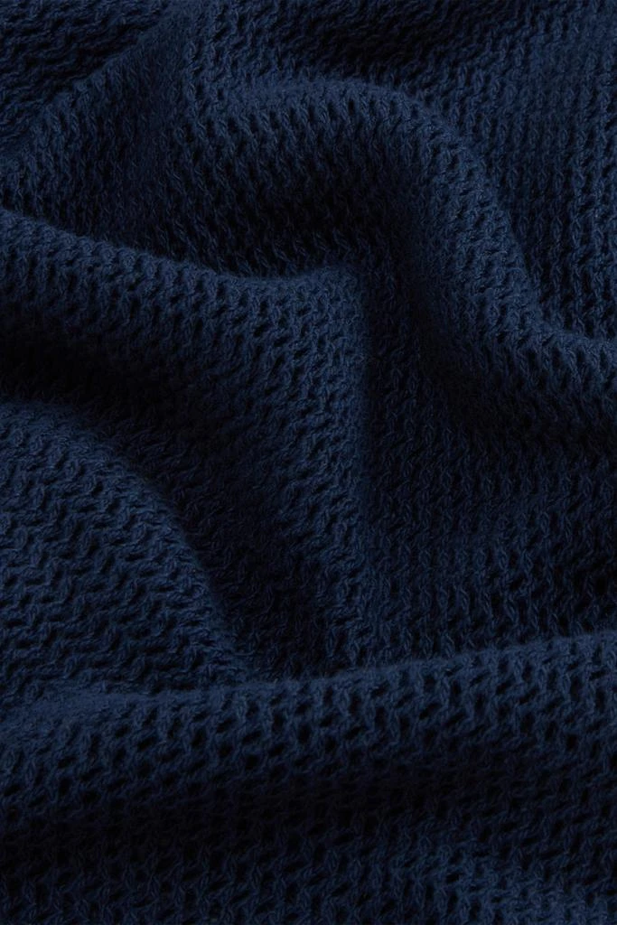 Woolrich Tank Top in Mesh-Textured Pure Cotton by Todd Snyder - Men - Blue 7