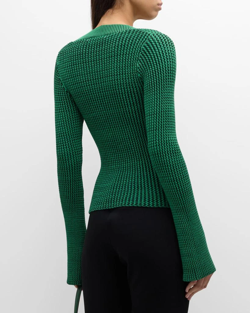 SIMONMILLER Peep Textured Knit Cardigan 3