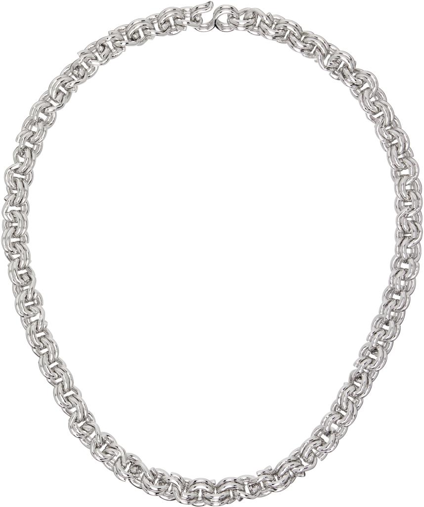 HELIOT EMIL Osmolal ネックレス シルバー Heliot Emil Silver Osmolal Necklace - Necklaces - Compare Prices