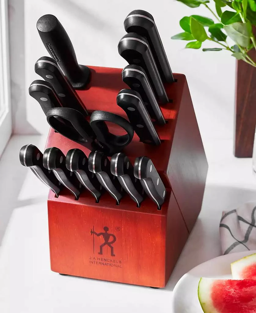 ZWILLING HENCKELS International Solution 15-Pc. Knife Block Set 5