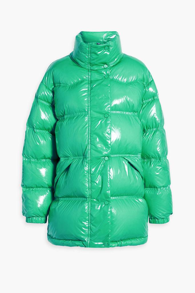 STAND STUDIO Lori quilted vinyl down jacket