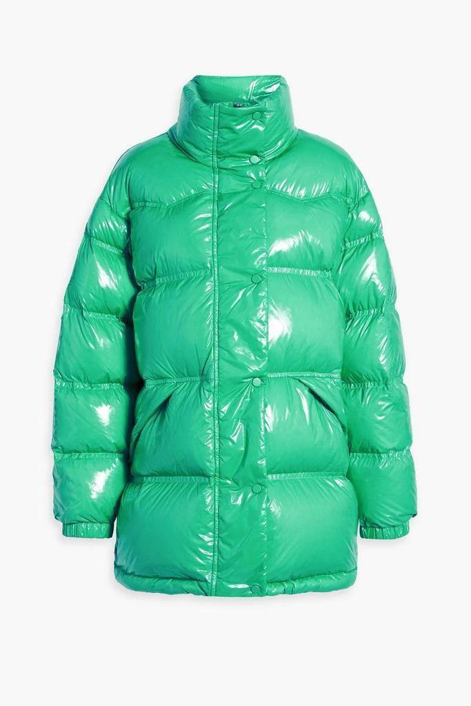 STAND STUDIO Lori quilted vinyl down jacket 1