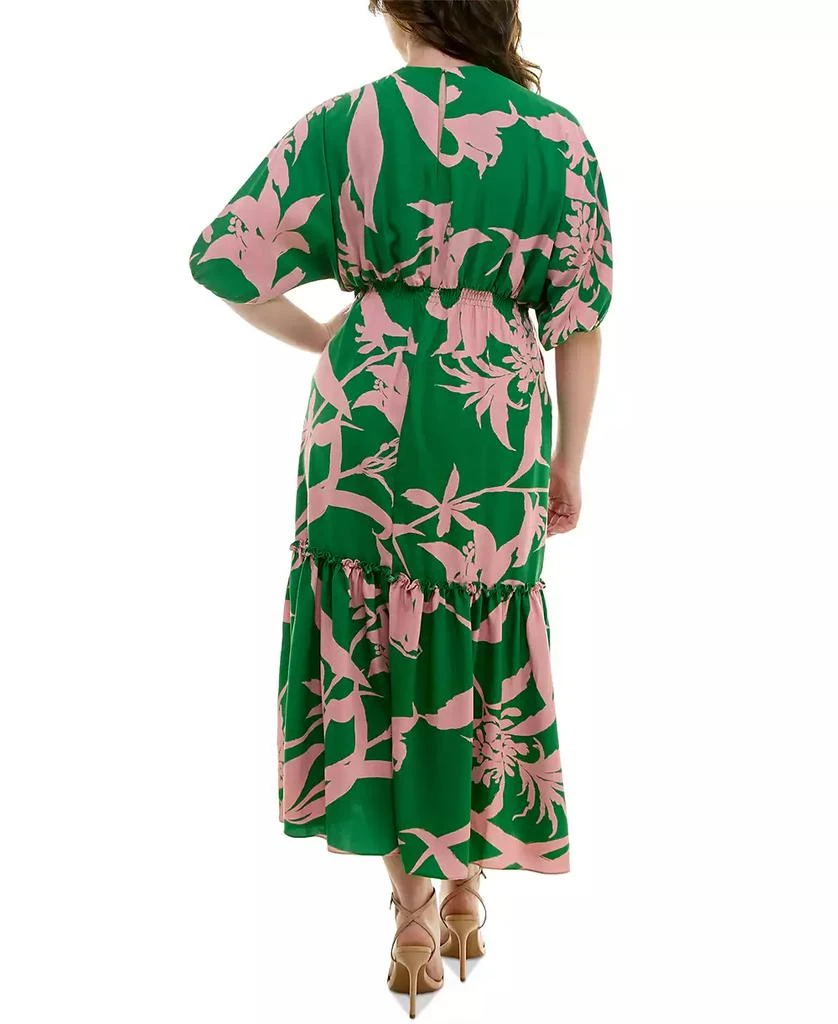 Taylor Plus Size Printed Summer Maxi Dress 4