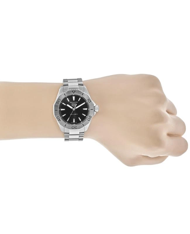 TAG Heuer Tag Heuer Aquaracer Quartz Black Dial Steel Men's Watch WBP1110.BA0627 4