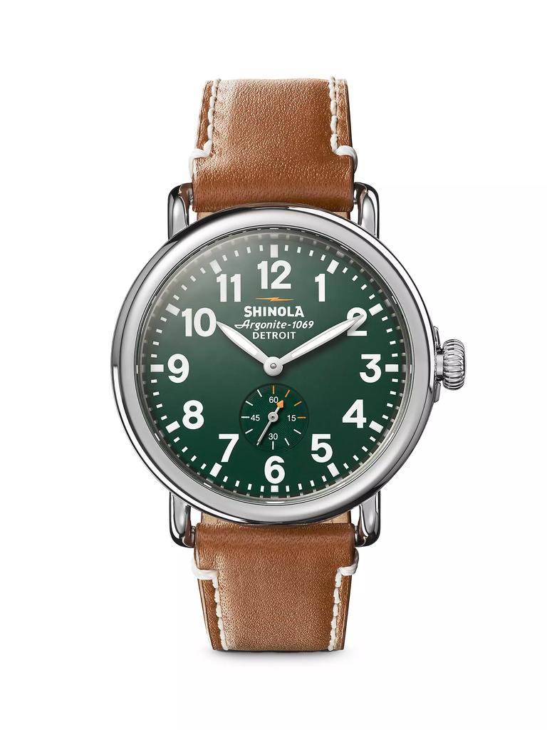 Shinola Runwell Stainless Steel Watch