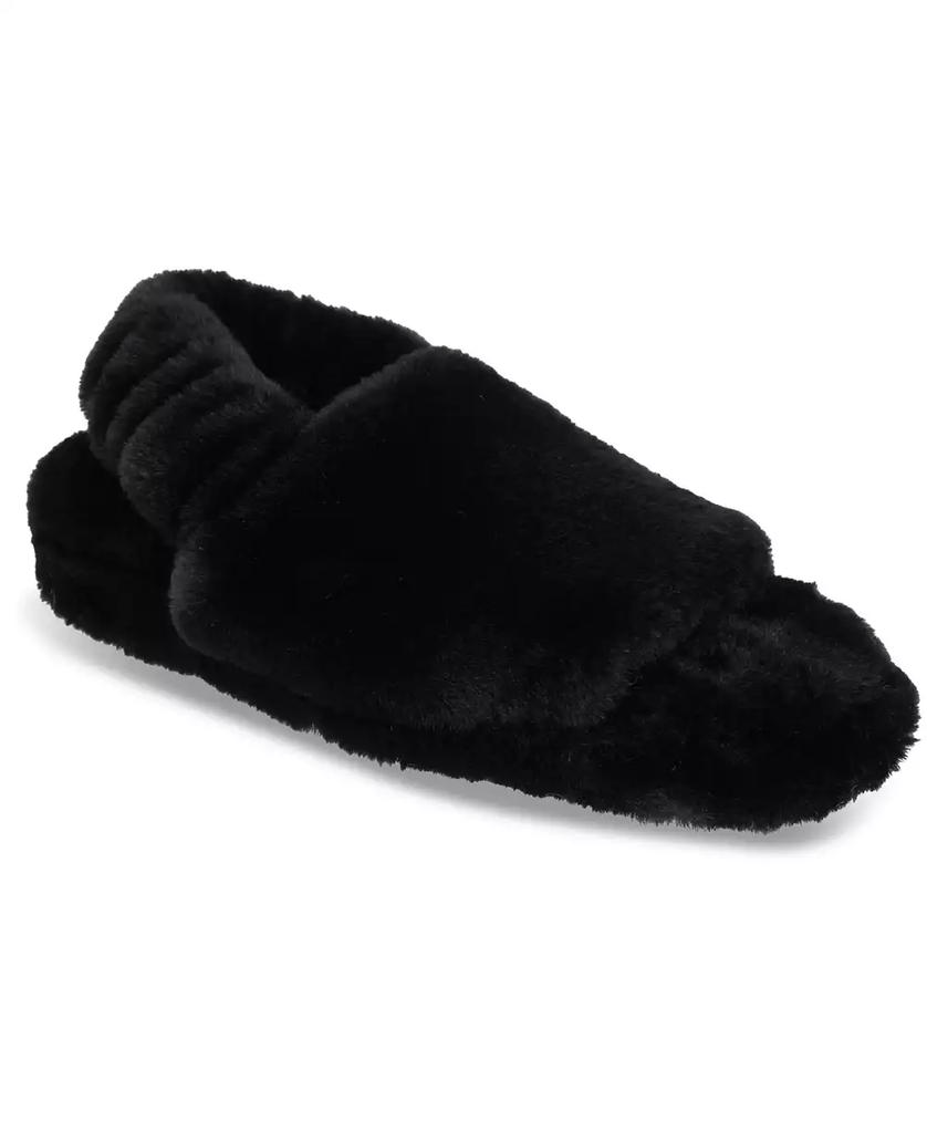 RACHEL Rachel Roy Women's Ruby Plush Slingback Slipper