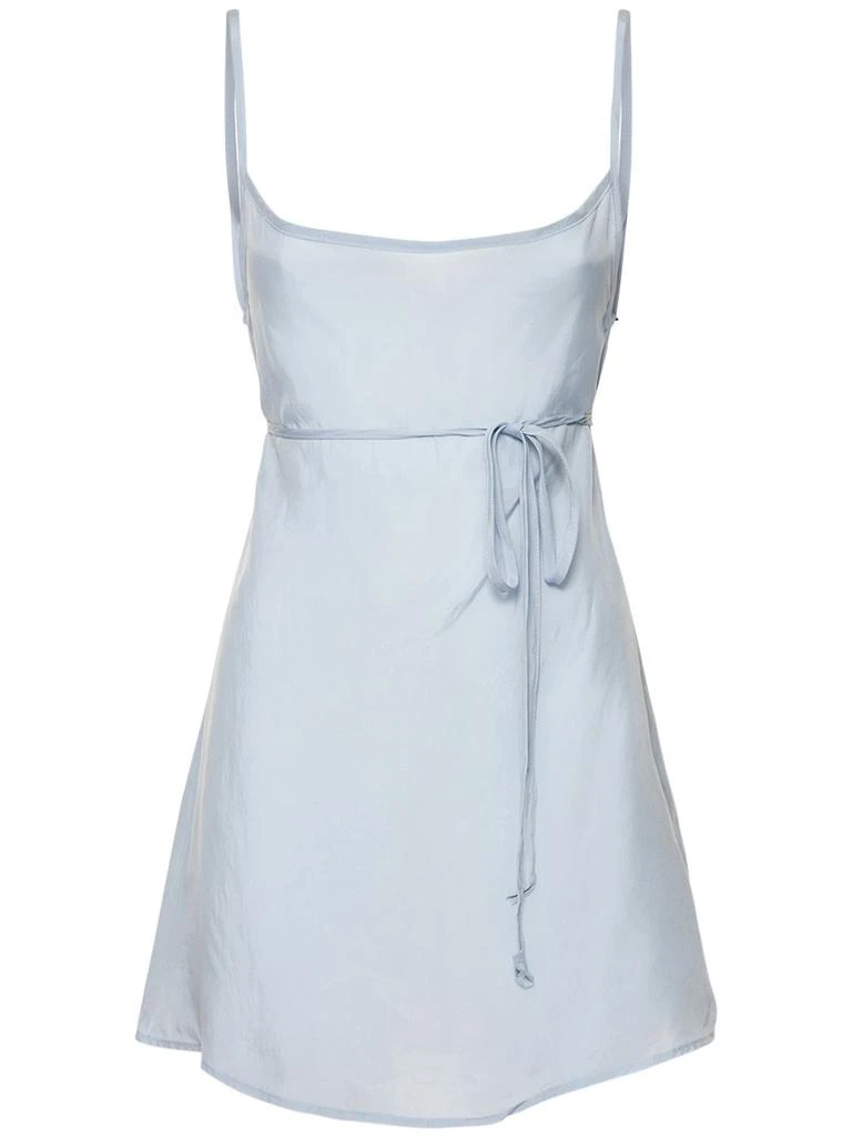 Anemos The Km Japanese Cupro Mini Dress 1