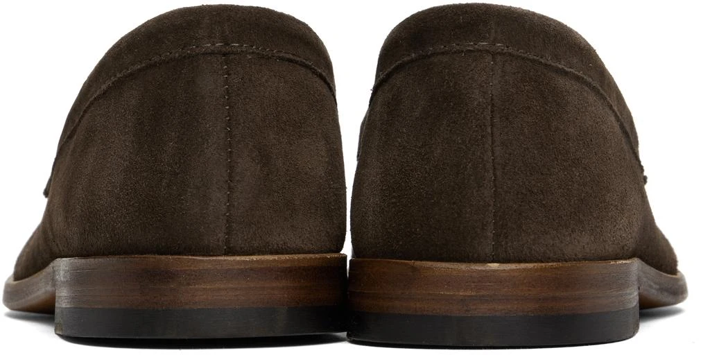 Drake's Brown Suede Henri Summer Loafers 2