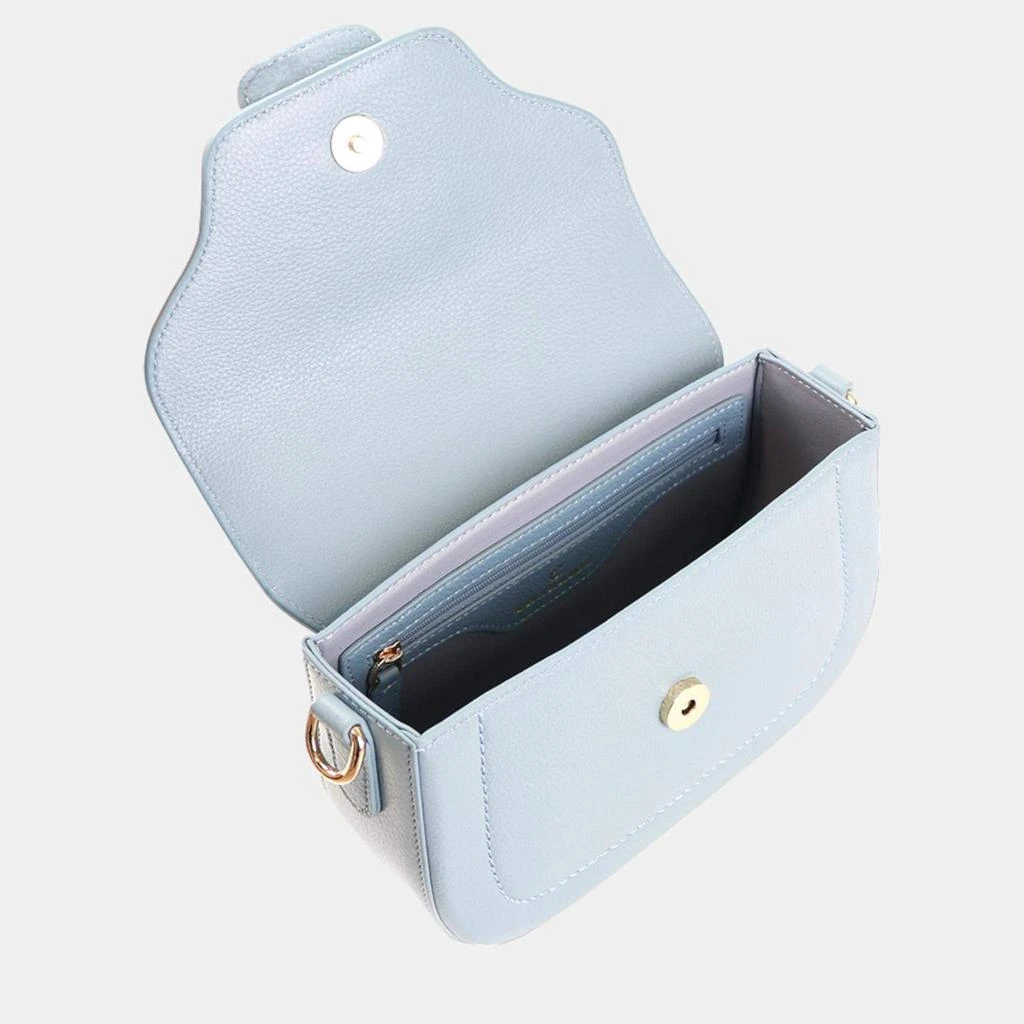 Charriol Charriol Light Blue Leather MARIE OLGA Crossbody 4