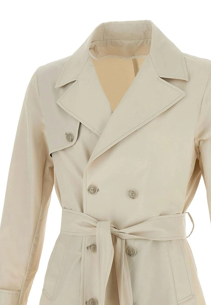 BARBA Barba Double-Breasted Trench Coat 4