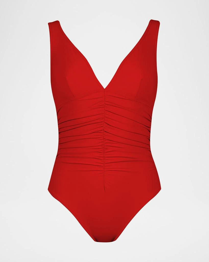 Karla Colletto Ruch-Front Underwire One-Piece Swimsuit 1