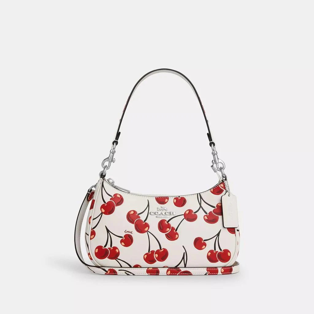 Coach Teri Shoulder Bag With Cherry Print 1
