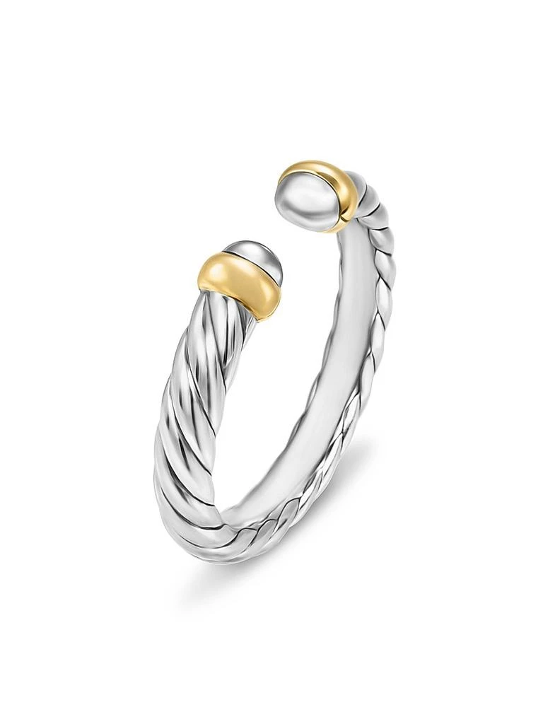 David Yurman Petite Cable Ring in Sterling Silver 3