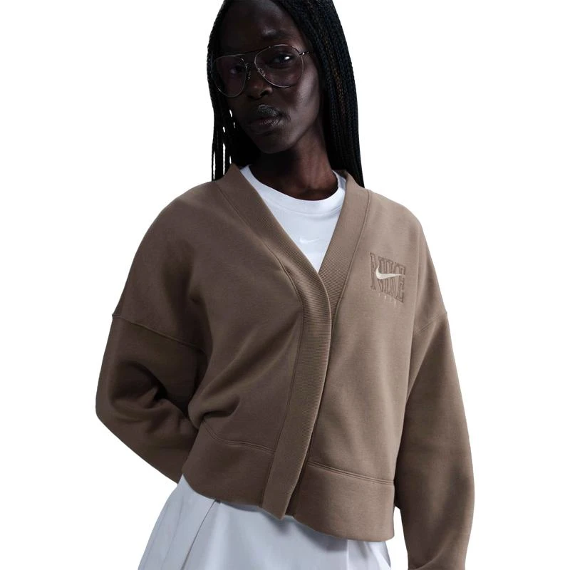 NIKE Nike NSW Phoenix Fleece OOS Graphic Cardigan - Women's 1