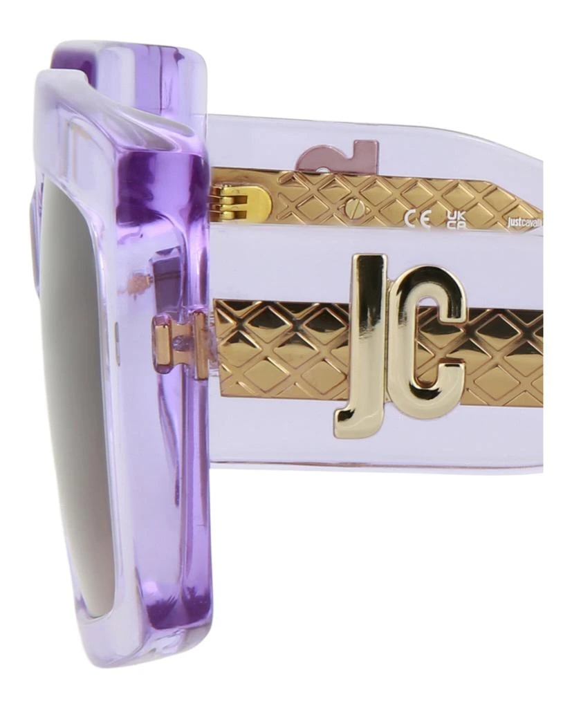 Just Cavalli Square-Frame Acetate Sunglasses 4
