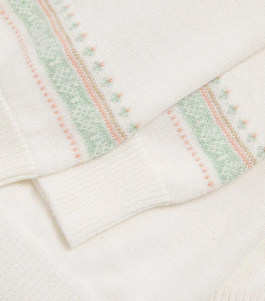 Harrods Organic Cotton Fair Isle Trousers (0-24 Months) 4