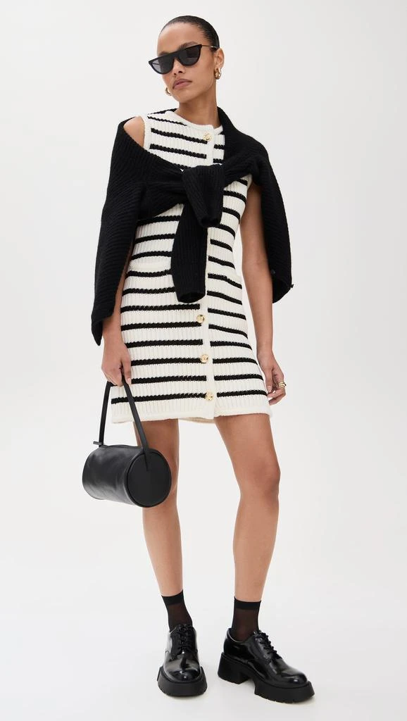 English Factory Striped Knit Vest Dress 4