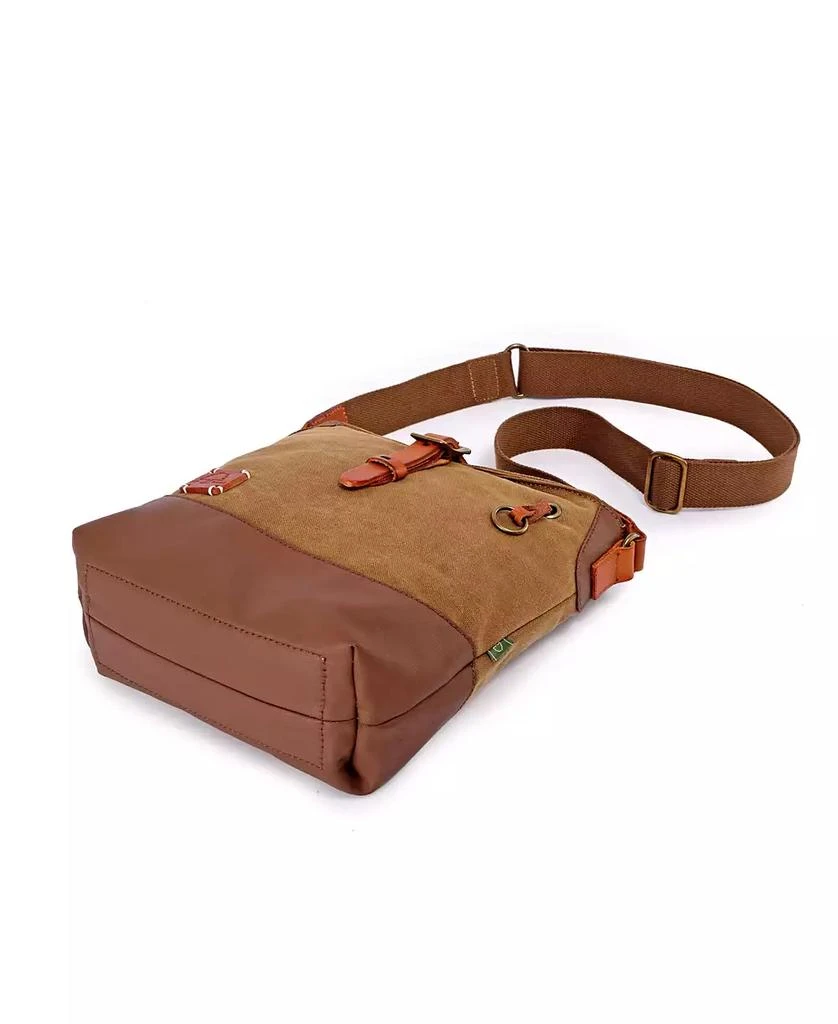 TSD BRAND Redwood Canvas Crossbody Bag 6