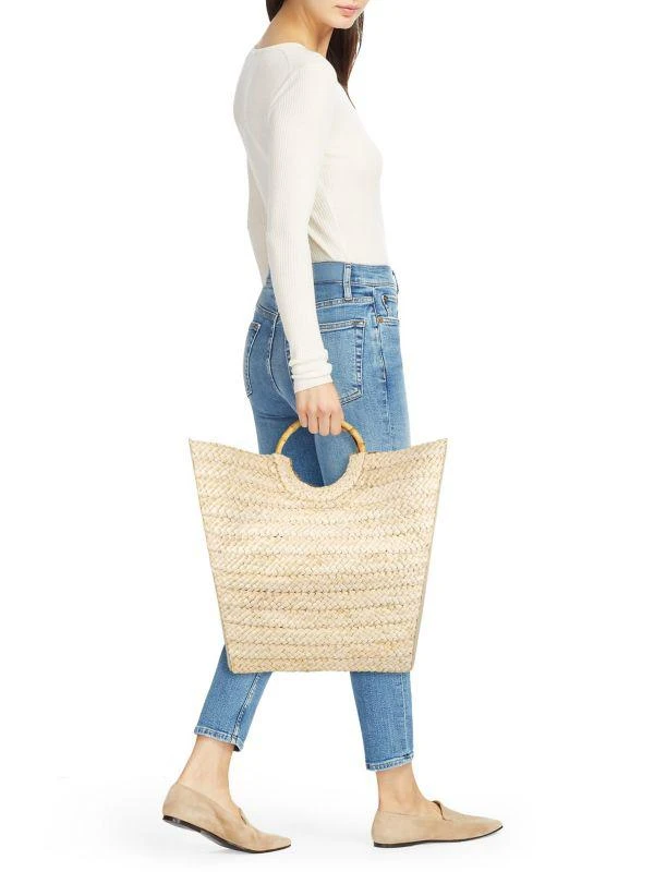 Cult Gaia Jerrica Straw Tote Bag 2