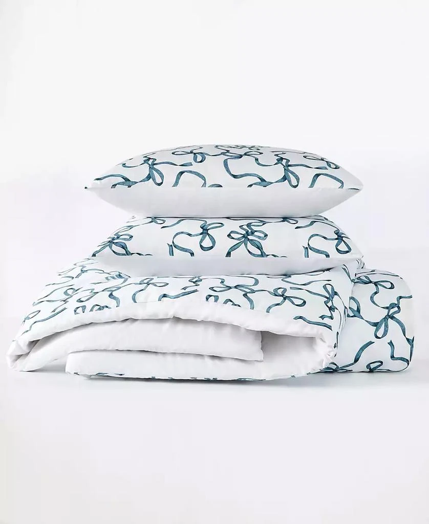 Truly Soft Printed Bow Whimsy 2-Pc. Duvet Set 4