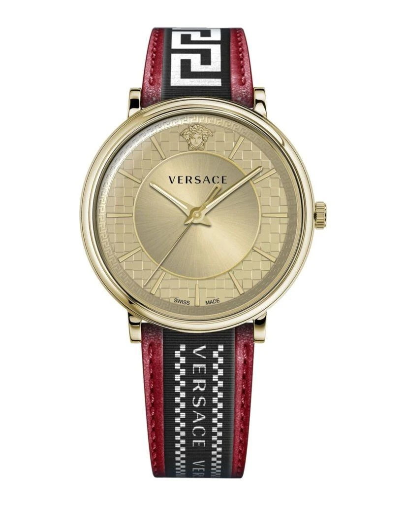 Versace Versace V-Circle Strap Watch 4