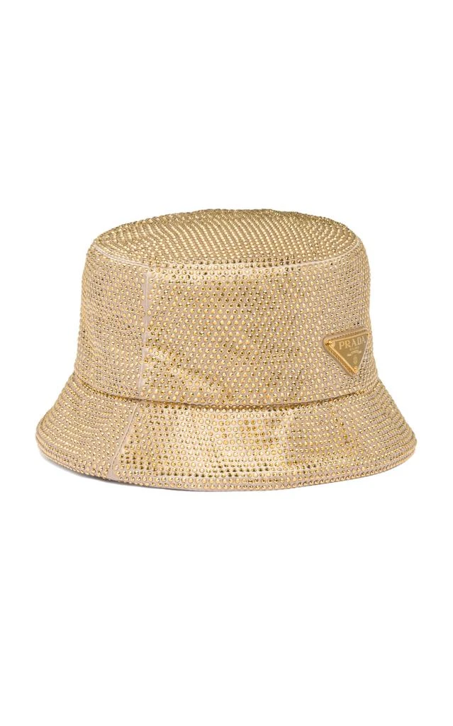 Prada reversible technical-cotton Bucket Hat NEW NWT L Prada Reversible Technical-Cotton Bucket Hat - Blue  main image 4