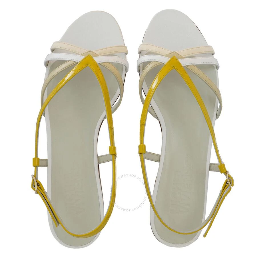 MICHEL VIVIEN Ladies Decca Leather Flat Sandals 3